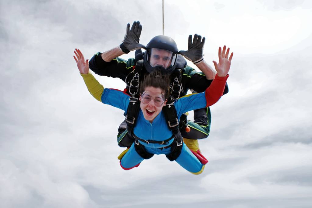 tenue saut en parachute