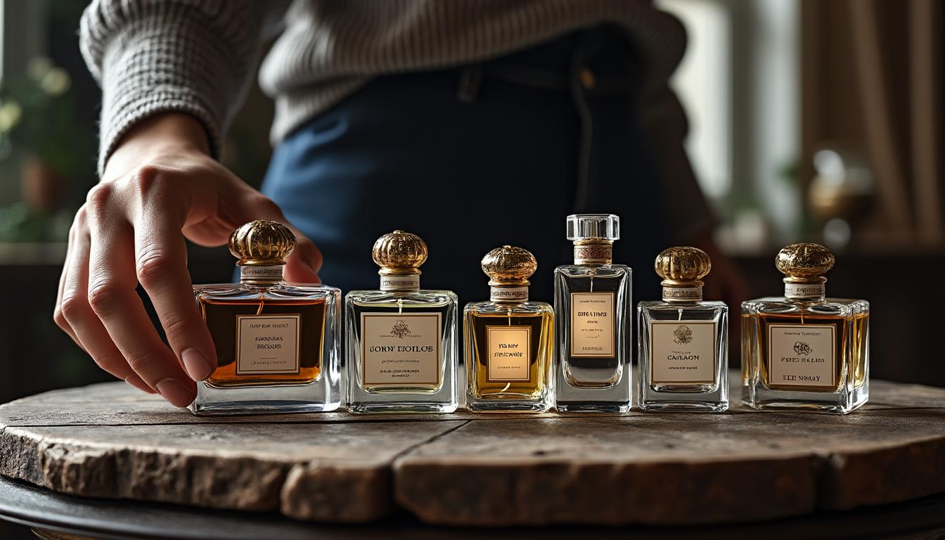 découvrez notre sélection des 5 parfums cadeaux idéaux pour séduire un homme et le surprendre. des fragrances uniques qui éveillent les sens et laissent une empreinte inoubliable. offrez-lui une expérience olfactive exceptionnelle !