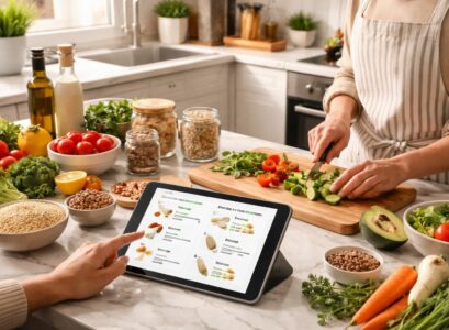 découvrez comment une tablette tactile peut simplifier la cuisine en gérant allergies et substitutions d'ingrédients pour des repas sûrs et savoureux.