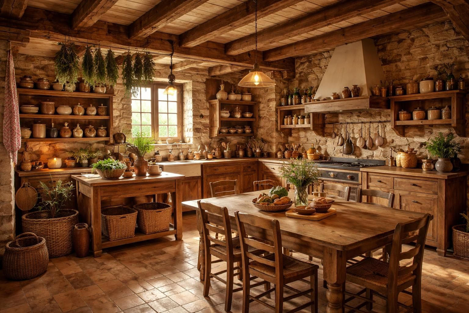découvrez des astuces simples pour créer une cuisine campagne au charme authentique et à l'ambiance chaleureuse, alliant tradition et confort rustique.