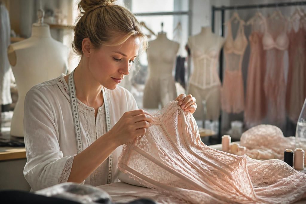 découvrez l'atelier de lingerie sur mesure, où innovation et savoir-faire se rencontrent pour créer l'avenir de la mode intime personnalisée, alliant confort et élégance unique.