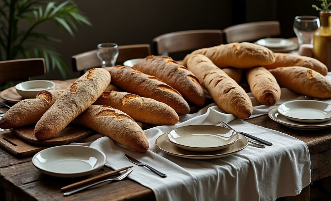 découvrez combien de baguettes il faut prévoir pour 10 personnes, en tenant compte des traditions culinaires françaises et des appétits variés. astuces et conseils pour ne jamais être à court de pain lors de vos repas en groupe.