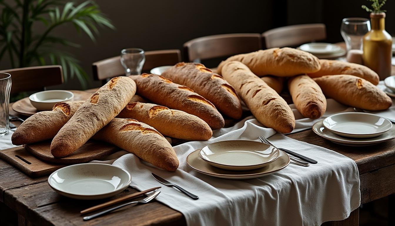 découvrez combien de baguettes il faut prévoir pour 10 personnes, en tenant compte des traditions culinaires françaises et des appétits variés. astuces et conseils pour ne jamais être à court de pain lors de vos repas en groupe.
