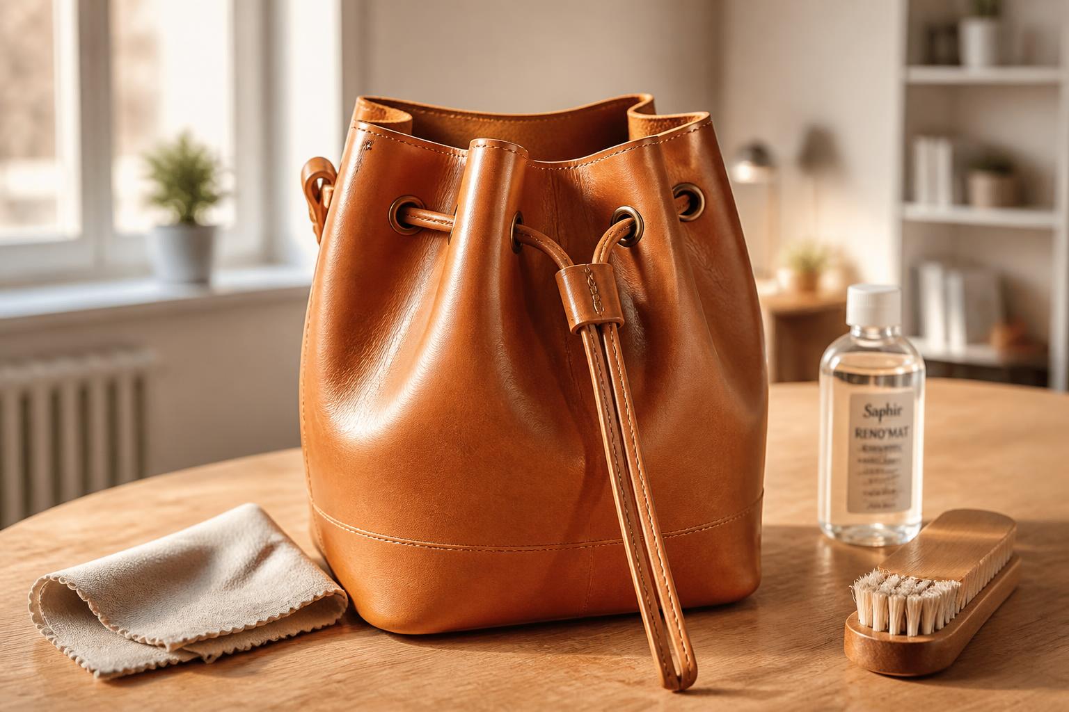 découvrez nos conseils pratiques pour entretenir votre sac à main seau avec lien coulissant et le garder en parfait état comme au premier jour.