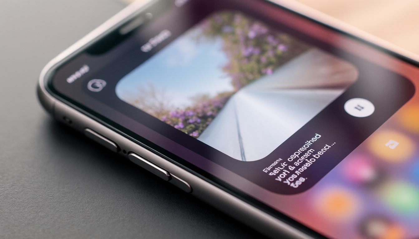 découvrez comment réaliser facilement une capture d’écran vidéo sur votre iphone xr grâce à notre guide étape par étape. suivez nos instructions claires pour immortaliser vos moments préférés en vidéo et partagez-les avec vos amis en un rien de temps.