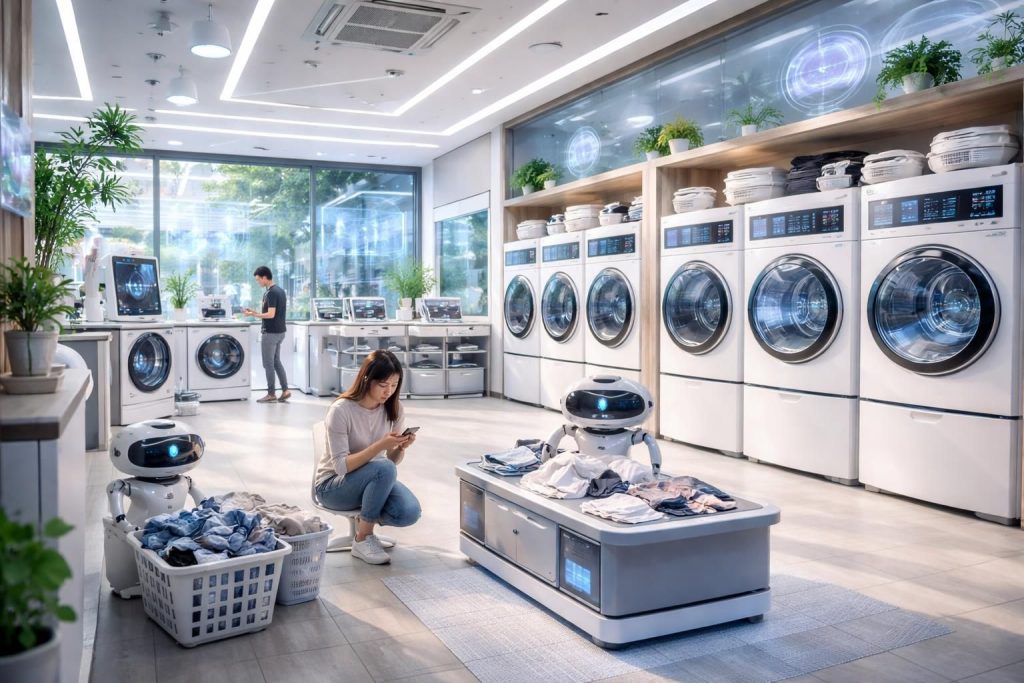 découvrez comment les nouvelles technologies transforment la définition traditionnelle de la lavanderie, en intégrant innovation, automatisation et services connectés pour une expérience modernisée.
