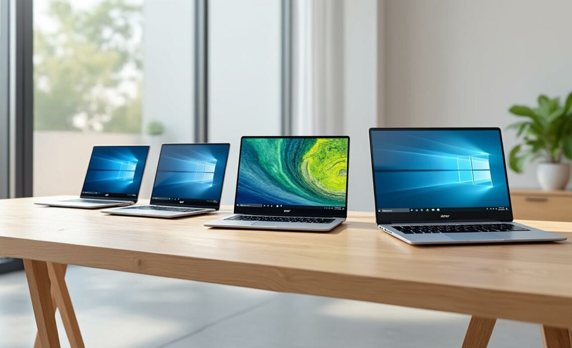 découvrez notre comparatif des pc portables acer équipés de ssd pour trouver le modèle idéal qui correspond à vos besoins en performance et mobilité.