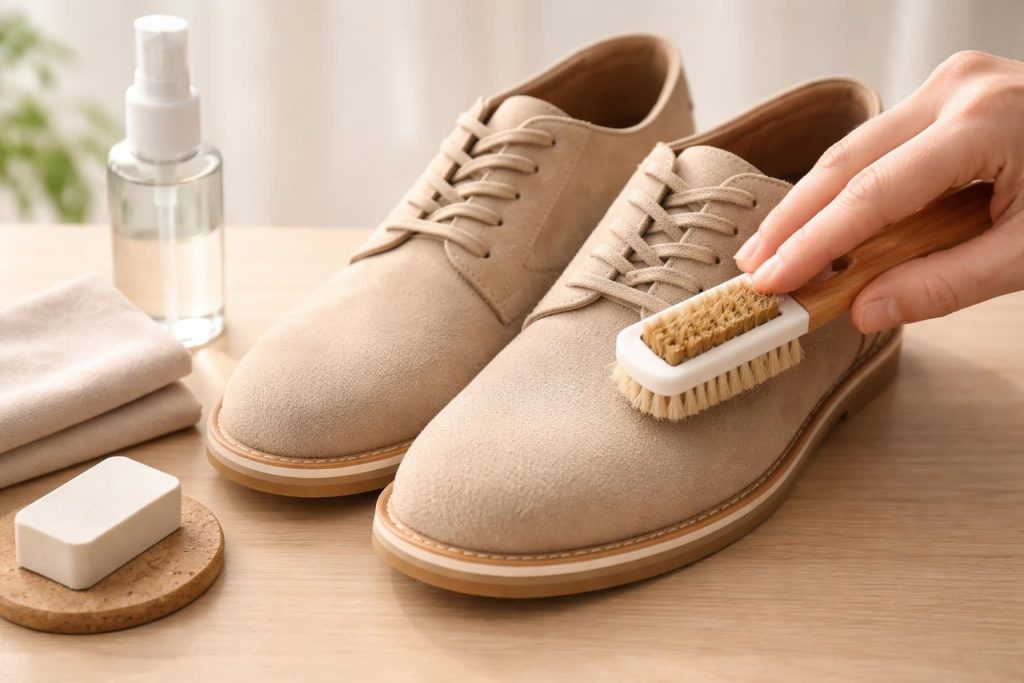 découvrez comment entretenir vos chaussures en daim efficacement grâce à notre guide complet, pour préserver leur beauté et éviter les dommages.