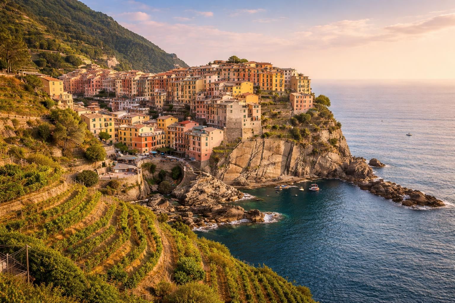 explorez corniglia, le village perché des cinque terre, et découvrez ses paysages à couper le souffle, ses ruelles pittoresques et son ambiance authentique.