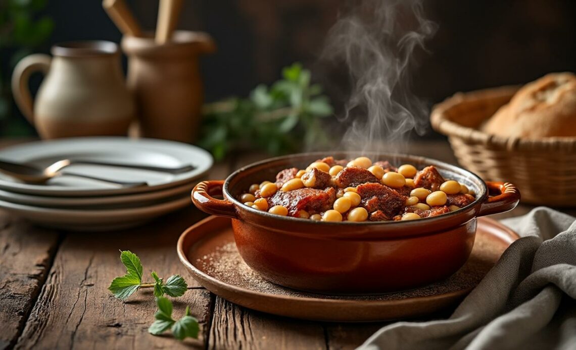 découvrez notre délicieuse recette de cassoulet du sud, un plat emblématique chargé de saveurs authentiques. plongez dans la tradition culinaire et savourez ce mets inoubliable qui ravira les papilles des amateurs de gastronomie.