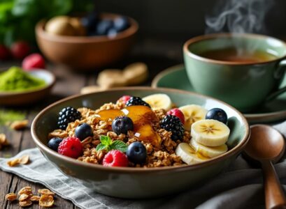 découvrez les bienfaits du granola de claire au matcha, une délicieuse option saine pour votre petit déjeuner. riche en antioxydants et en fibres, ce granola offre une énergie durable tout en éveillant vos papilles avec son goût unique. commencez votre journée de manière savoureuse et nourrissante !