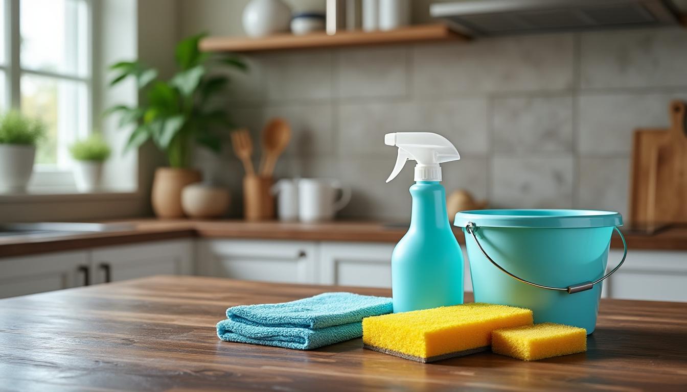assurez un environnement sain dans votre cuisine grâce à notre guide sur la désinfection. découvrez les étapes indispensables pour éliminer les germes et maintenir un espace de préparation des aliments propre et sûr. suivez nos conseils pratiques pour une cuisine impeccable.