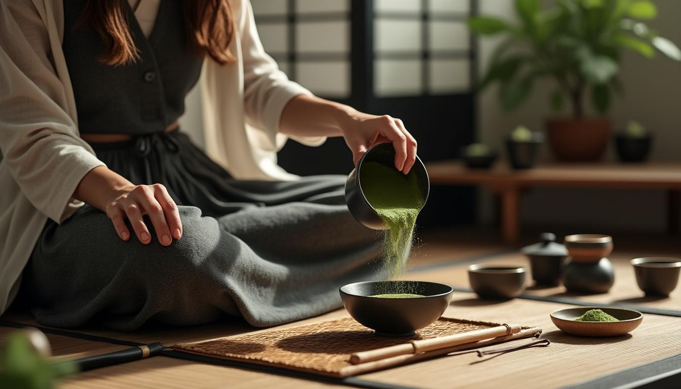 découvrez les diverses techniques de préparation du thé vert japonais en poudre, révélant les secrets d'une infusion parfaite. apprenez à savourer chaque tasse tout en explorant l'art et la culture du matcha.