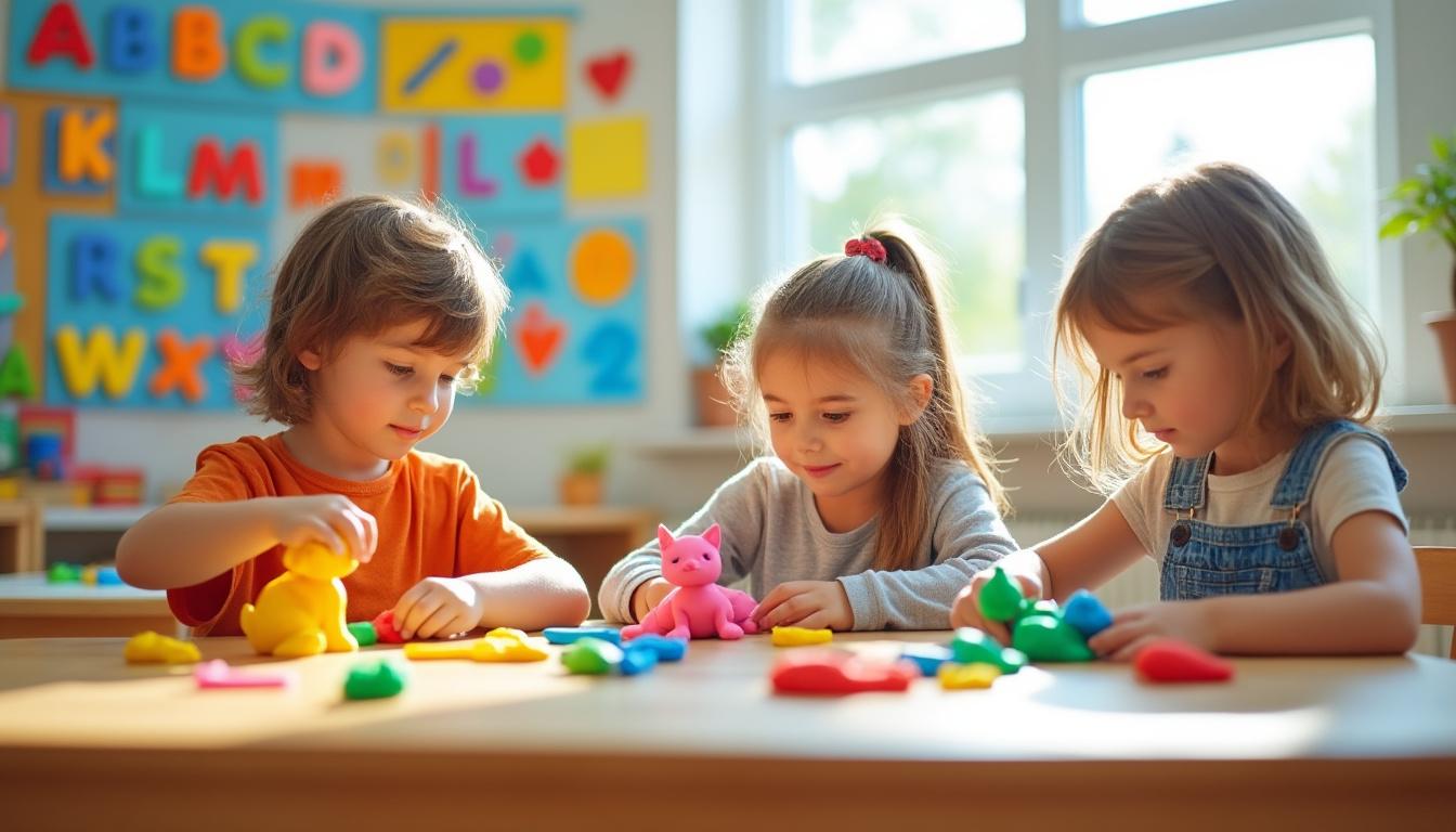 découvrez comment créer des animaux en pâte à modeler en maternelle stimule la créativité des enfants tout en développant leur motricité et leur apprentissage ludique.