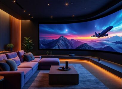 découvrez comment un écran de projection 4k améliore l'expérience cinématographique à domicile en offrant une qualité d'image exceptionnelle, des couleurs vives et une immersion totale.