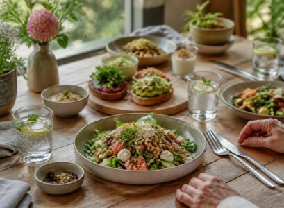 découvrez nos astuces pour créer un menu végétarien savoureux et esthétique, parfait pour ravir vos invités lors de vos repas.