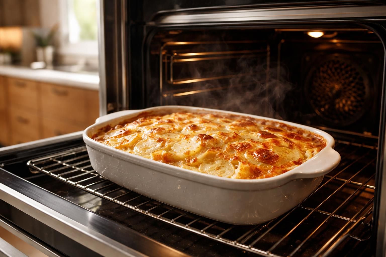 découvrez comment réchauffer un gratin dauphinois au four tout en conservant sa texture fondante et croustillante, pour un plat toujours délicieux.