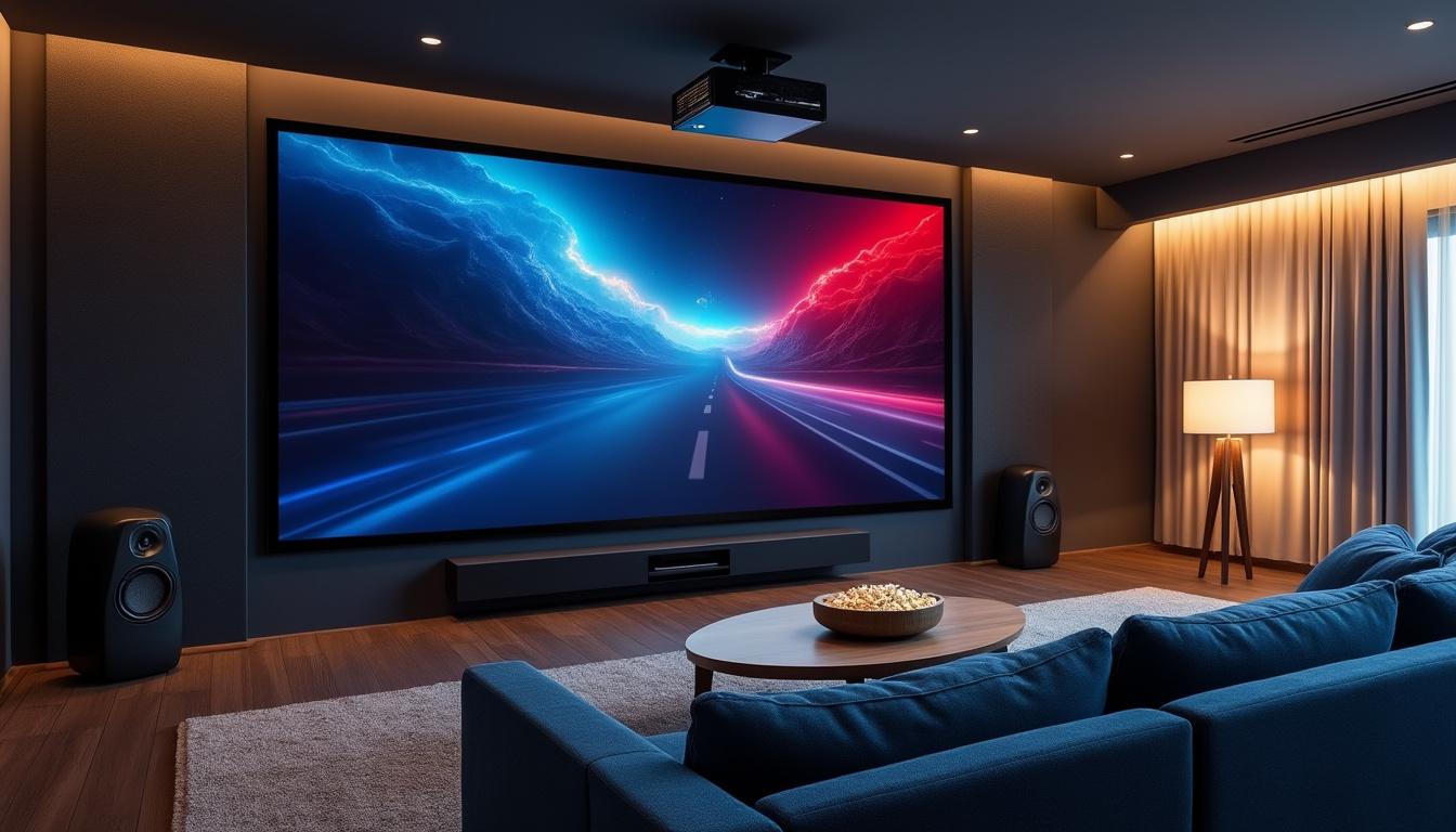 découvrez comment une lampe de vidéoprojecteur haute luminosité peut améliorer la qualité de vos soirées cinéma à la maison en offrant une image claire et brillante, même dans des environnements lumineux.