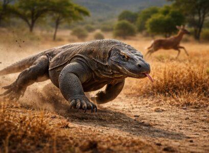 découvrez comment la vitesse exceptionnelle du varan de komodo lui permet de chasser efficacement et d'échapper à ses prédateurs, assurant ainsi sa survie dans son habitat naturel.