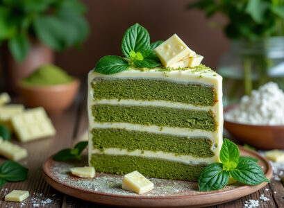découvrez pourquoi le cake au thé matcha et chocolat blanc séduit tous les gourmands ! un mariage délicat de saveurs et de couleurs qui fait sensation sur les réseaux sociaux. essayez ce dessert tendance, alliant originalité et douceur.