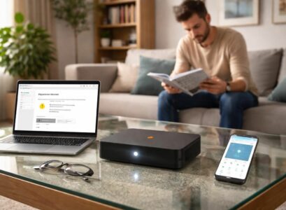 découvrez les étapes à suivre lorsque votre box orange clignote en blanc pour rétablir rapidement votre connexion internet.