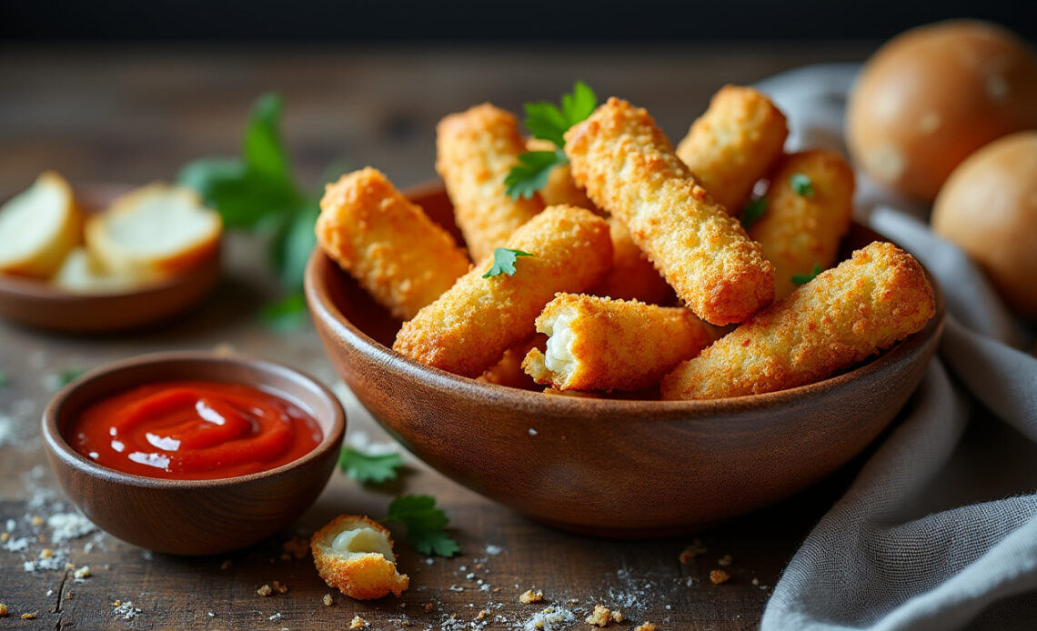 découvrez notre recette facile de mozzarella sticks à l’air fryer : croustillants, fondants et prêts en quelques minutes. idéal pour un apéritif ou une pause gourmande, à tester sans attendre !