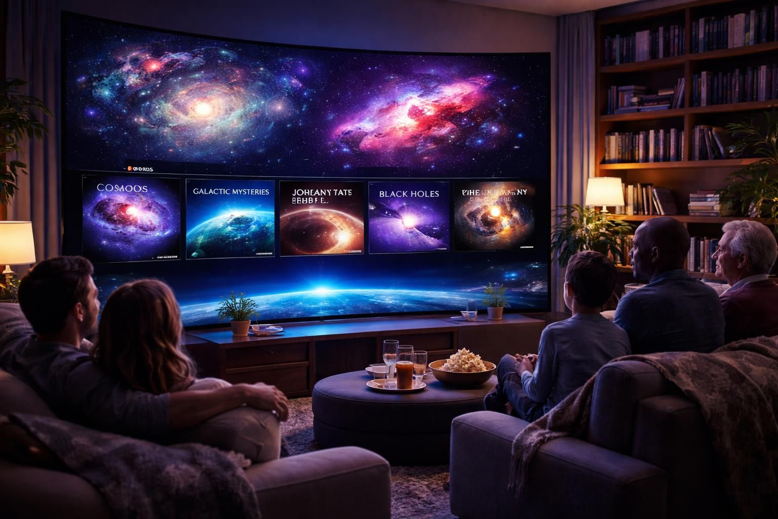 découvrez notre sélection de documentaires en streaming sur l'univers, pour explorer les mystères du cosmos depuis chez vous.