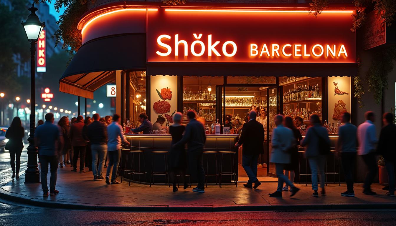 découvrez shôko barcelona, le lieu emblématique pour une escapade nocturne inoubliable à barcelone, en espagne, parfait pour les fêtards en quête d'ambiance et de soirées animées.