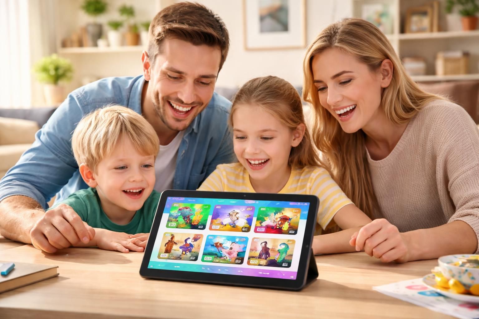 découvrez la tablette android, idéale pour les familles et les enfants : simple d’utilisation, sécurisée et riche en applications éducatives pour tous les âges.