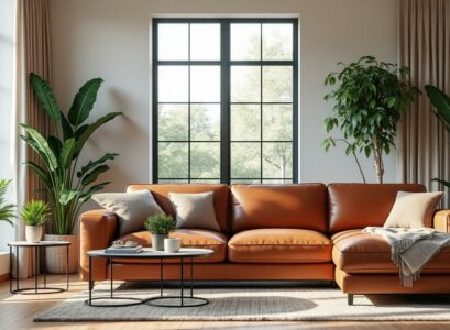 découvrez comment un canapé convertible en cuir marron de qualité peut métamorphoser votre salon, alliant élégance, confort et praticité pour un espace de vie moderne et accueillant.