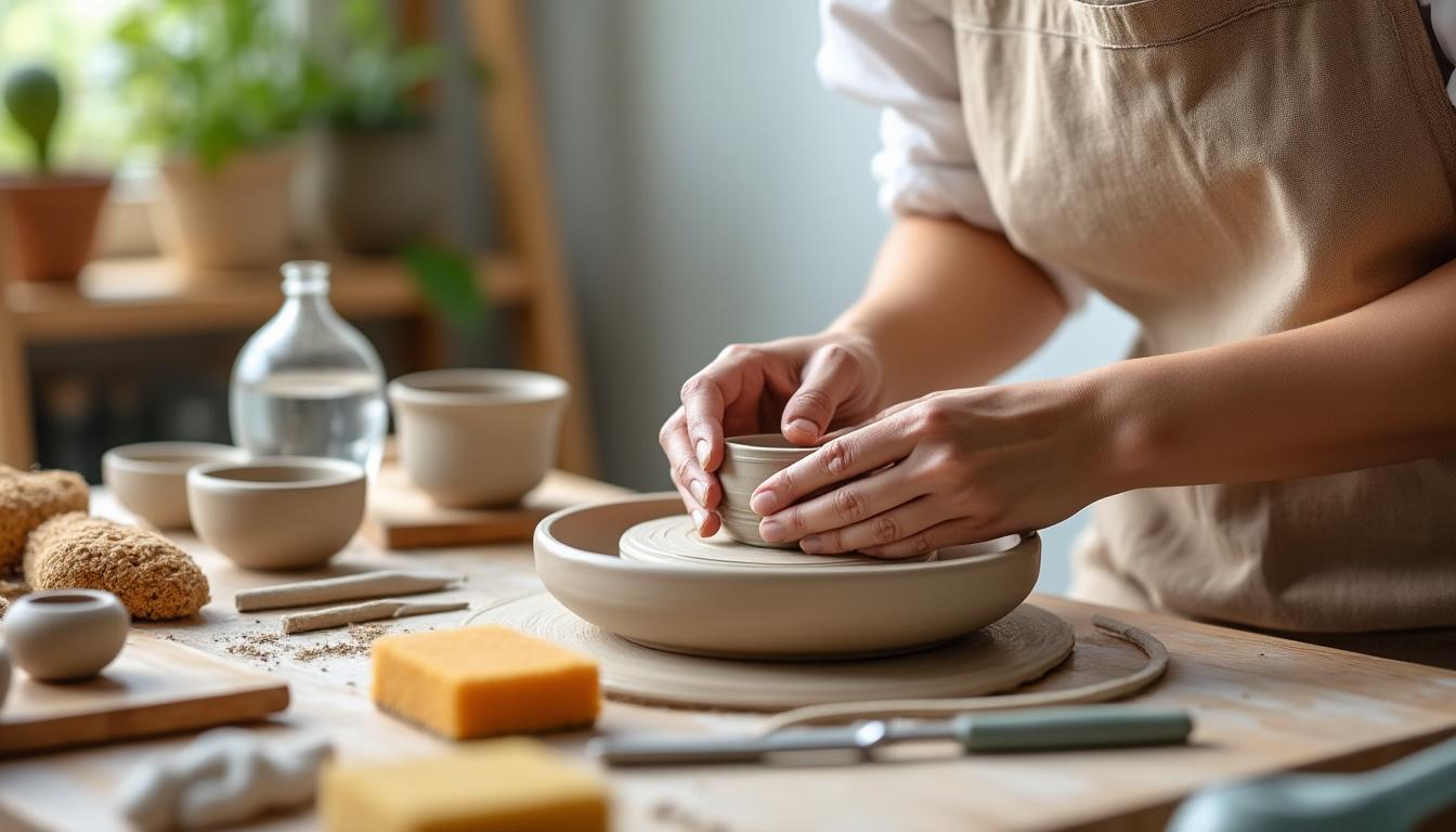 découvrez comment utiliser votre kit poterie pour débutant avec succès grâce à notre guide complet, simple et pratique pour maîtriser les bases de la poterie.