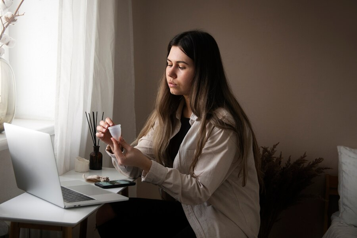 à l'aise menstruation