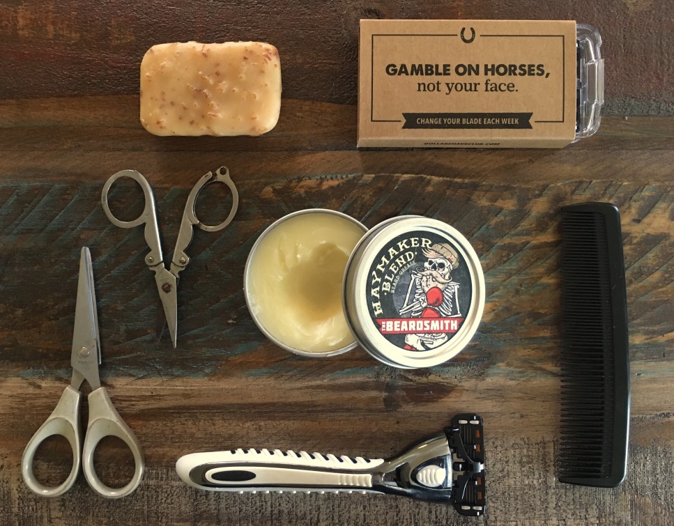 coffret de soin de barbe