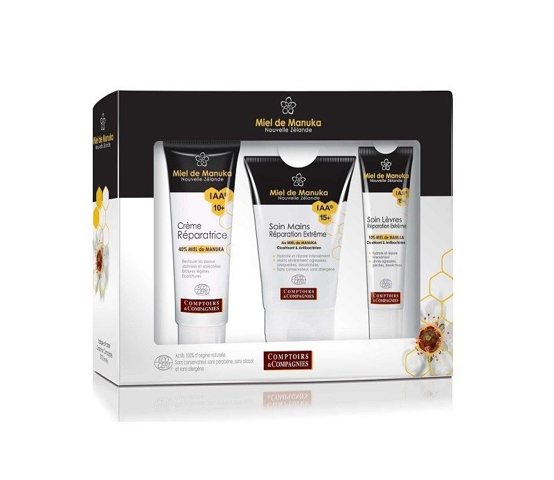 Coffret de soins de miel de Manuka