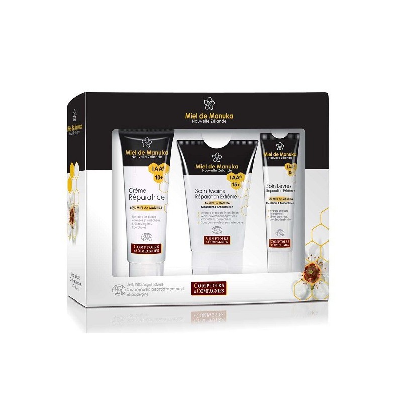 Coffret de soins de miel de Manuka