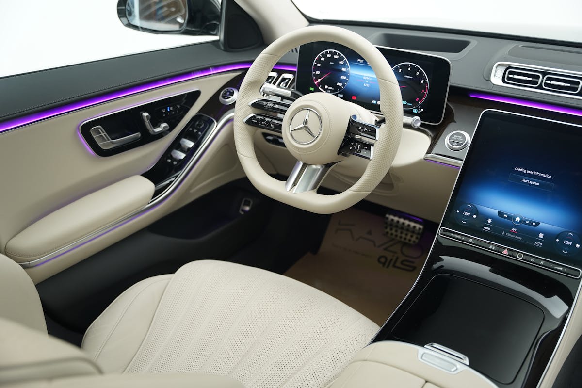 éclairages intérieurs mercedes