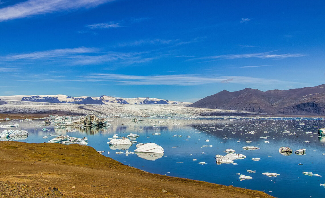 lagon bleu en Islande