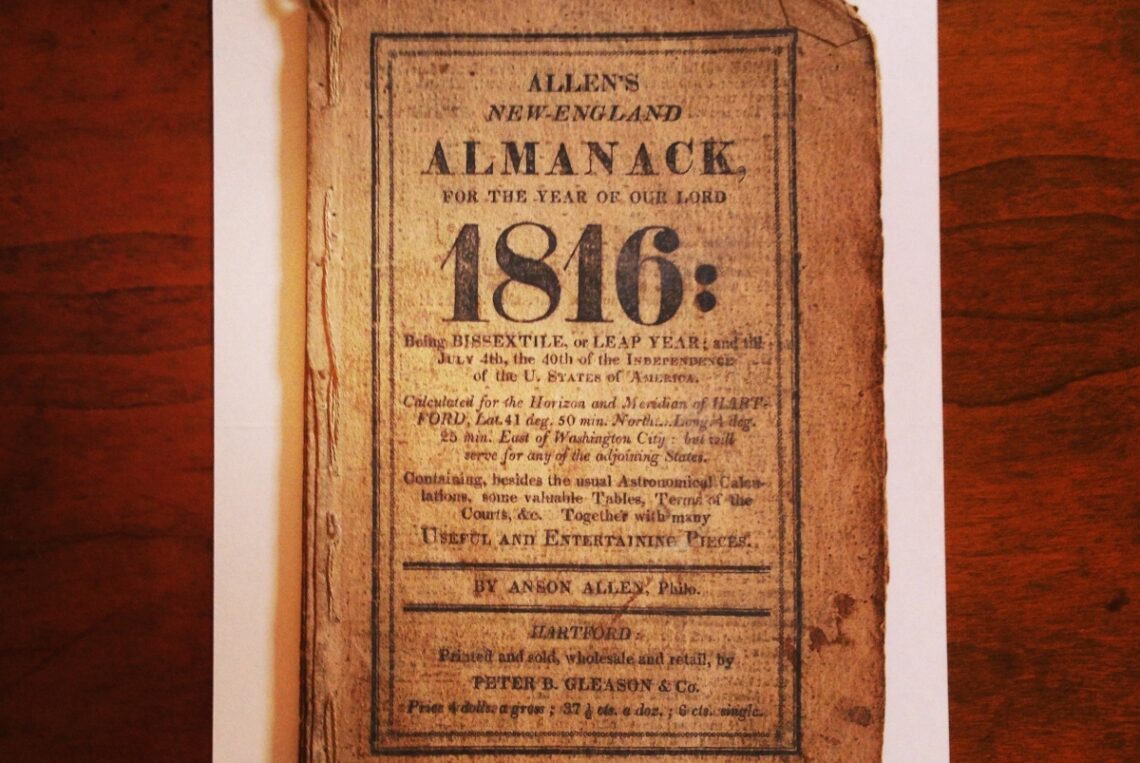 reproduction d'almanach
