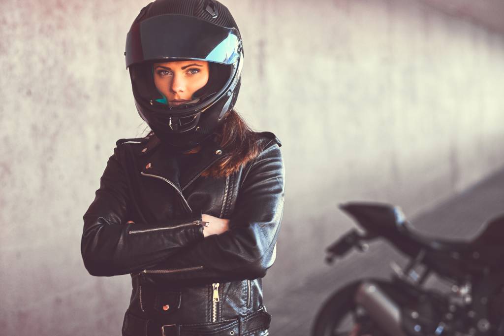 Tenue moto racing femme