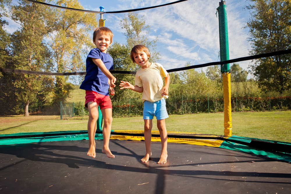 trampoline enfant