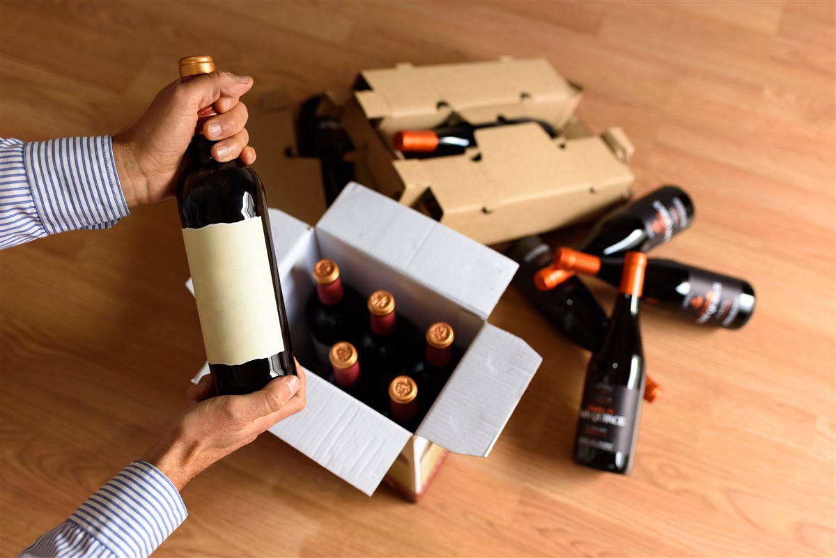 transporter du vin